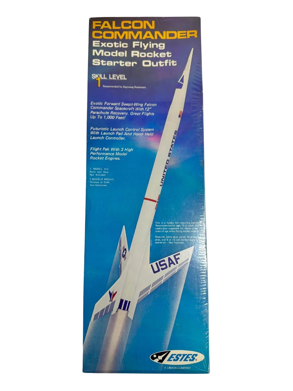 Buy Estes Falcon Commander Exotic Flying Model Rocket Launch Set